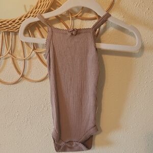 Jamie Kay Ribbed Dusty Pink Bodysuit